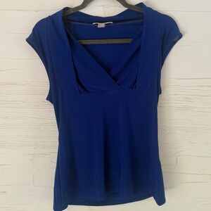 Joseph Ribkoff | Size 10 | Royal Blue Sleeveless Blouse